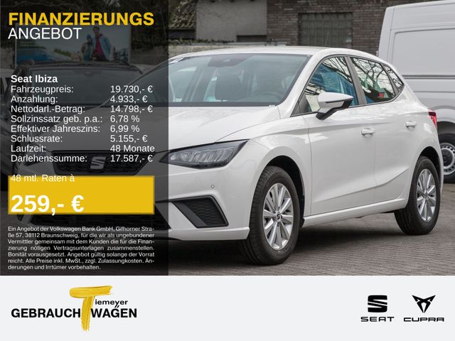 Seat Ibiza 1.0 TSI STYLE NAVI KAMERA SITZHZ PDC