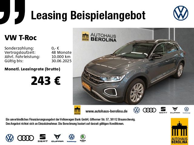 VW T-Roc 1.5 TSI Style DSG *AHK*ACC*NAV*SHZ*
