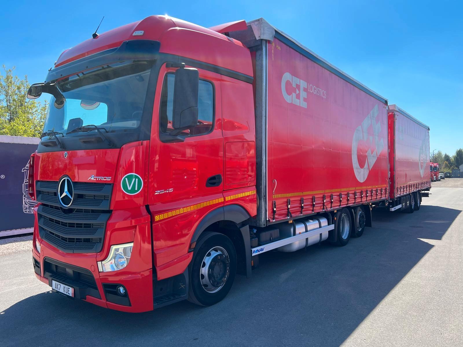 Mercedes-Benz Actros 2545 fest jumbo, volumen komplet price