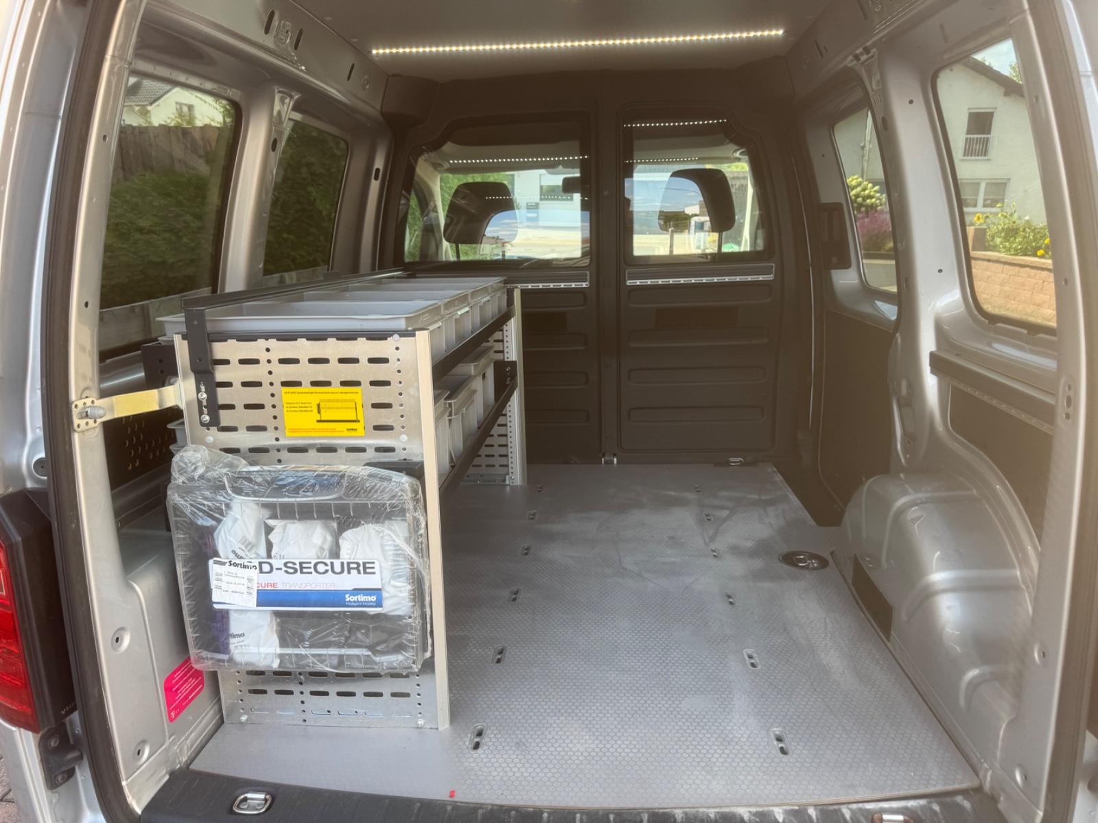 Volkswagen Caddy TGI BMT KASTEN ERDGAS+BENZIN OPTIK PAKET, миниатюра 9