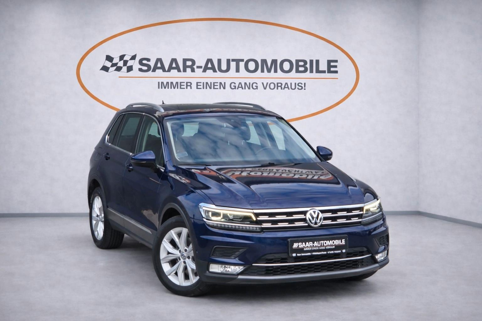 Volkswagen Tiguan Highline  4Motion 2.0 TDI/6 GANG/Klimaaut