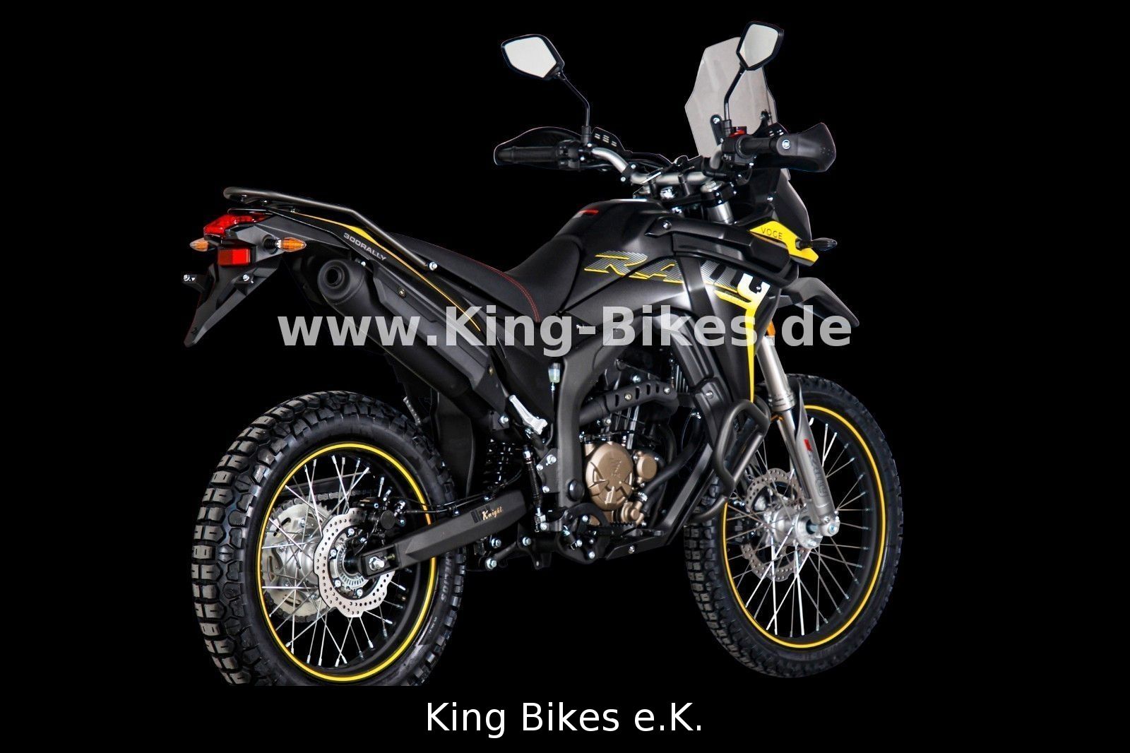 Fahrzeugabbildung VOGE 300 RALLY E5+ wie Honda CRF300 -LED Fahrlicht