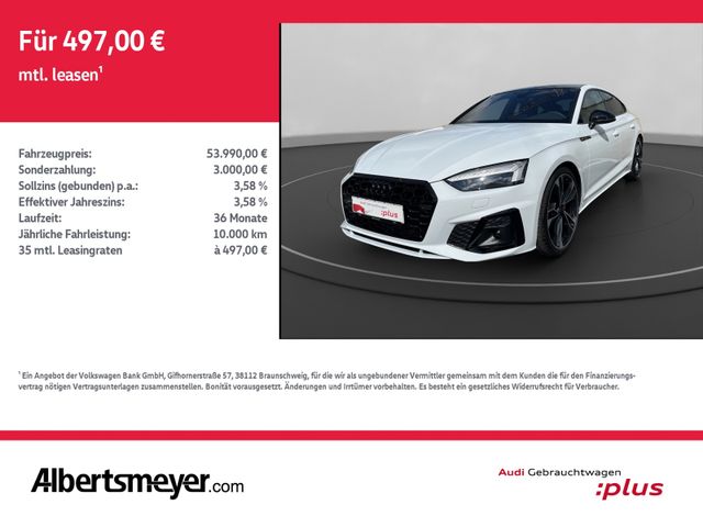 Audi A5 Sportback 40 TFSI S-LINE+AHK+PANO+MATRIX+STAN