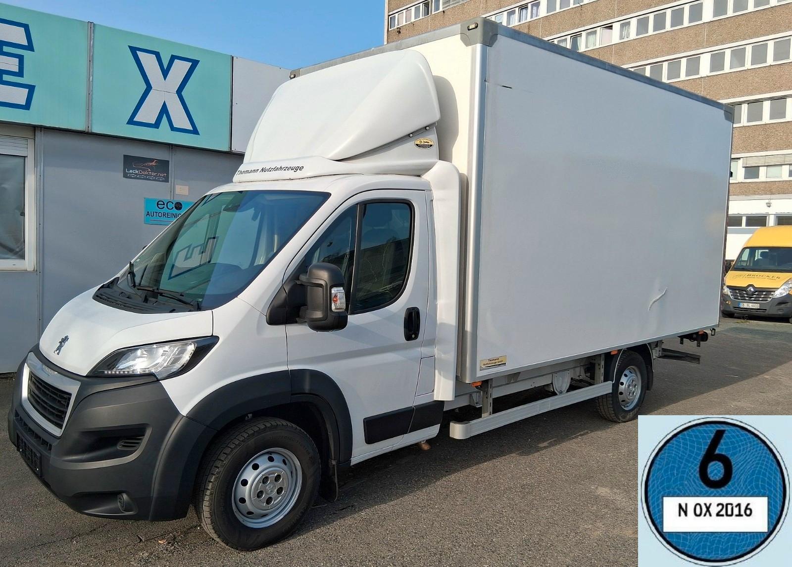 Peugeot Boxer Koffer LBW 750kg Seitentür Klima Tempomat