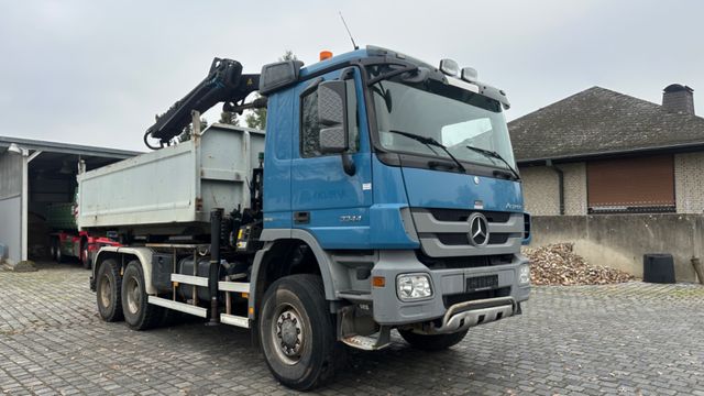 Mercedes-Benz Actros 3344 6x6 Palfinger 18001