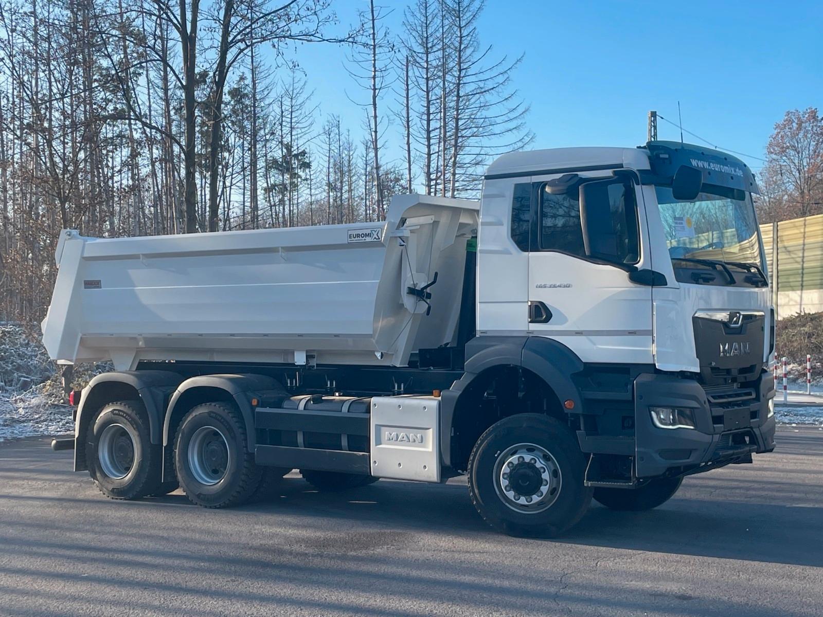 MAN TGS 33.440 6x6 /Euro6e Mulden-Kipper  EuromixMTP