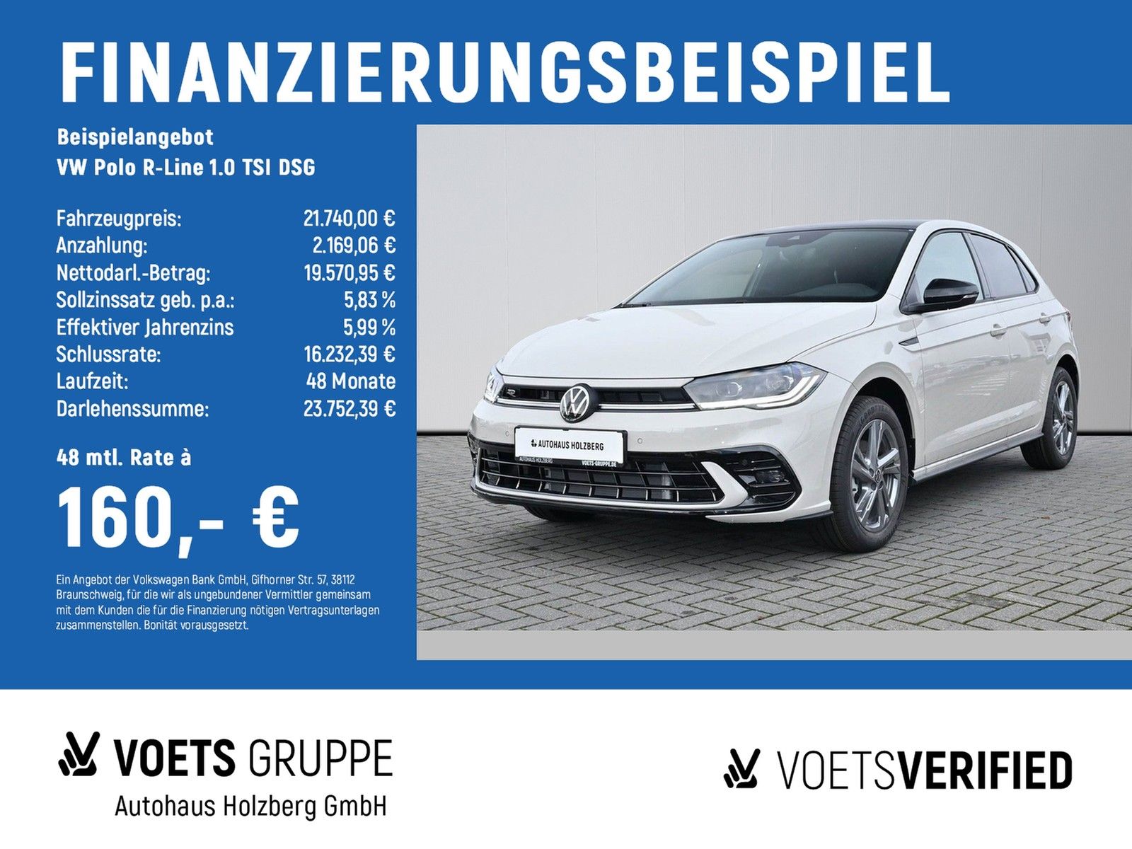 Volkswagen Polo R-Line 1.0 TSI DSG ROOF PACK+IQ.DRIVE