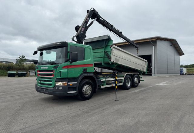 Scania P420LP 6x2/4 Kipper/Kran 