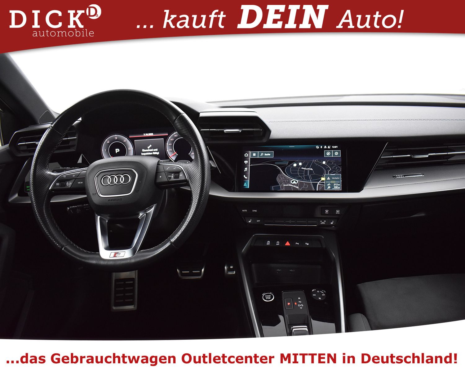 Fahrzeugabbildung Audi A3 SB Advanc 2X S LINE+ALCANT+SHZ+VIRTU+LED+18"