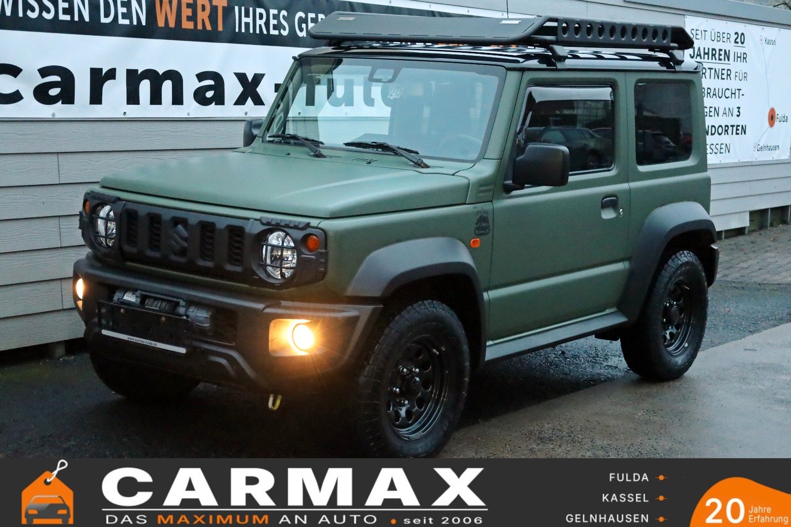 Fahrzeugabbildung Suzuki Jimny Comfort AllGrip NFZ, Foliert,Seilwinde