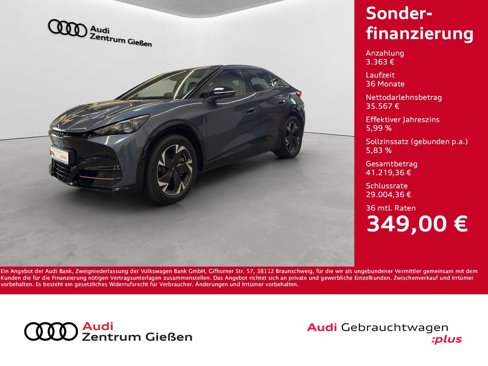 Cupra Tavascan 210 kW Endurance ACC Kamera Navi LED imagem 2