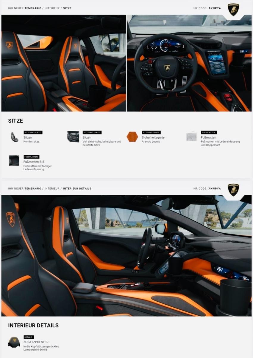 Lamborghini Temerario 4.0 V8 PHEV