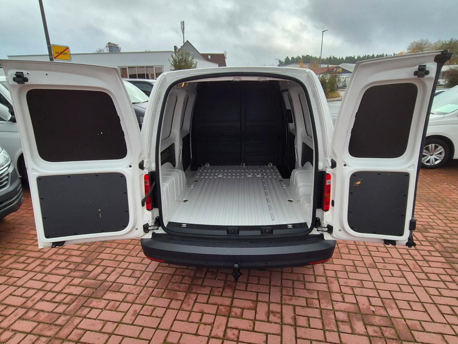 Volkswagen Caddy Maxi Kasten 2,0TDI, Heckflügelt. AHK Navi