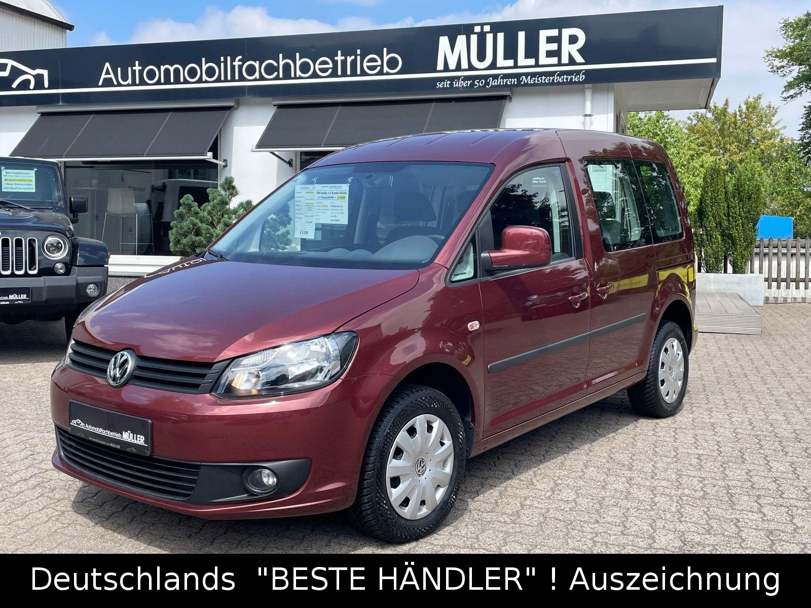 Volkswagen Caddy 1.2 Kombi 5 Sitzer KLIMA+Einparkhilfe+2.HD
