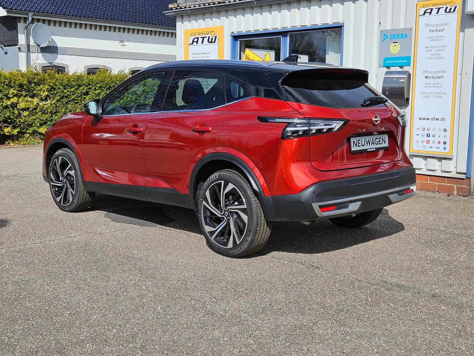Nissan Qashqai Mild Hybrid 158 PS Automatik Tekna 20"