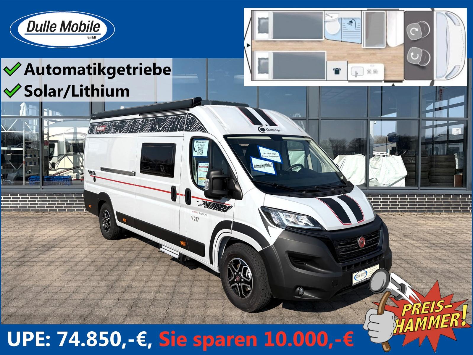 Challenger V 217 Sport * AUTOMATIK / EINZELBETTEN *