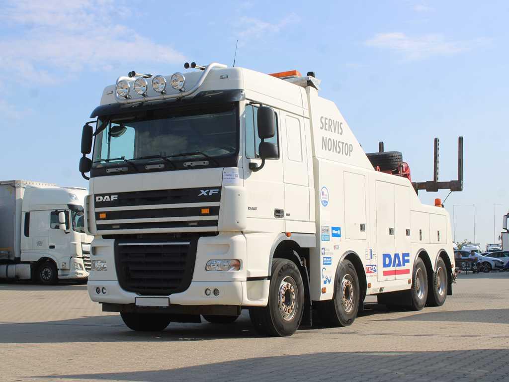 DAF FAD XF105.510 S,8X4,OMARS HYDR. RECOVERY BODY