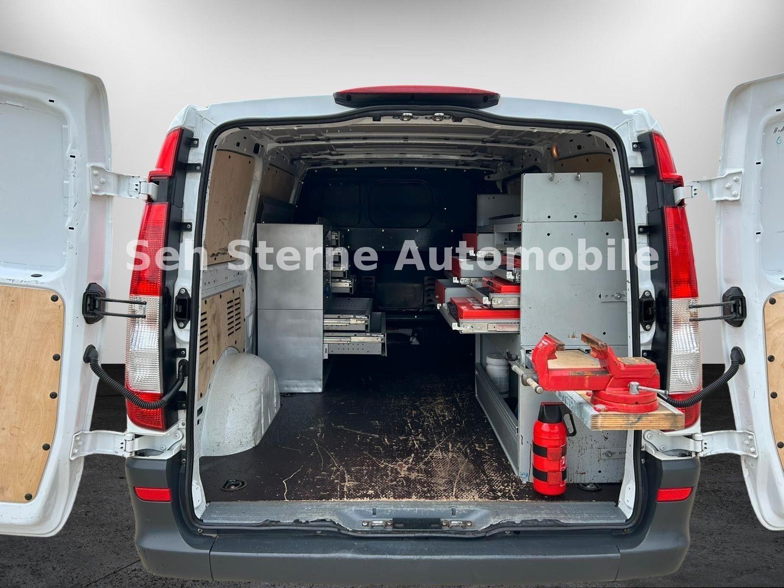 Mercedes-Benz Vito 111 CDI *LANG* WERKSTATT+TÜV+3-SITZER+HOLZ
