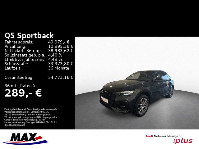 Q5 Sportback 50 TFSI e ADVANCED QUATTRO MATRIX+P