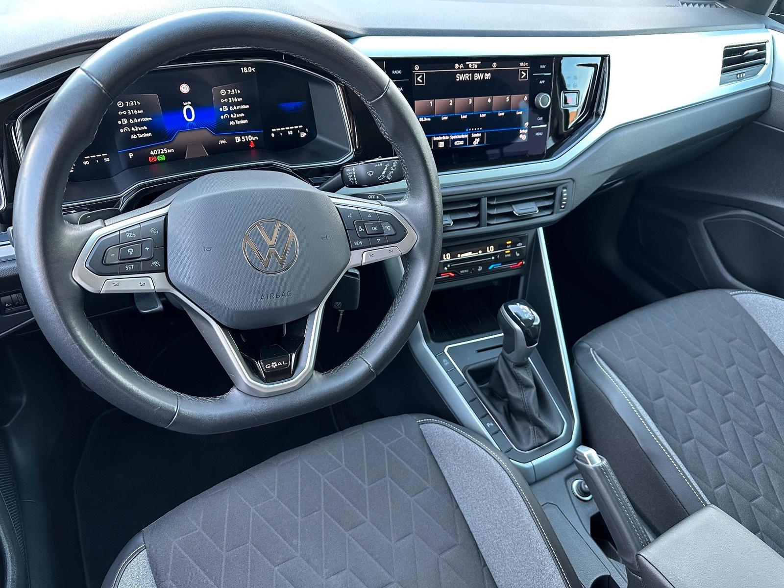 Volkswagen Polo 1.0 TSI DSG GOAL NAV+LED+SHZ+ACC+CARPLAY, миниатюра 9