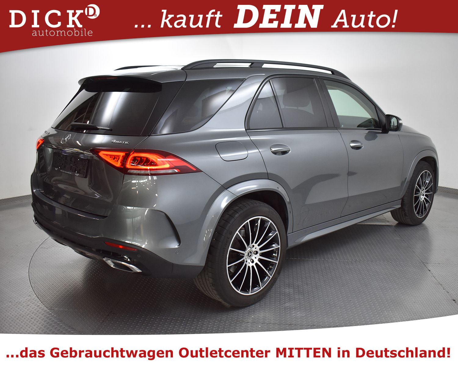 MERCEDES-BENZ GLE 350d 4M 2X AMG Line NIGHT+LED+HEAD+BURM+360+ - Image 7