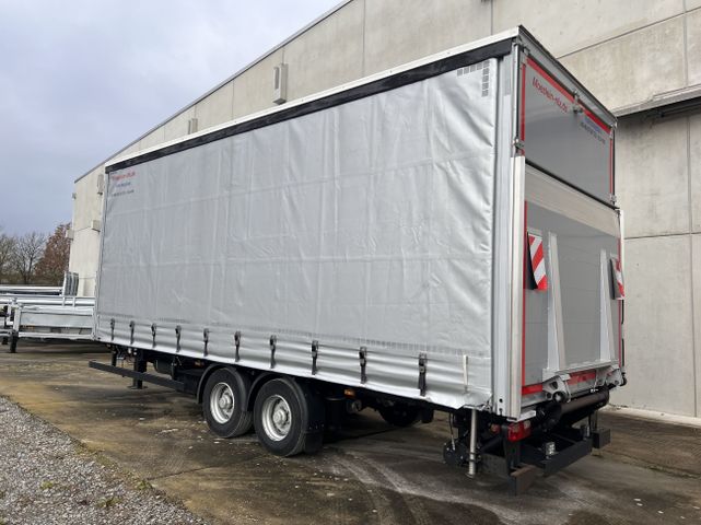 Новый Тентованный прицеп Möslein neuer Planenanhänger, Ladebordwand + Durchladba