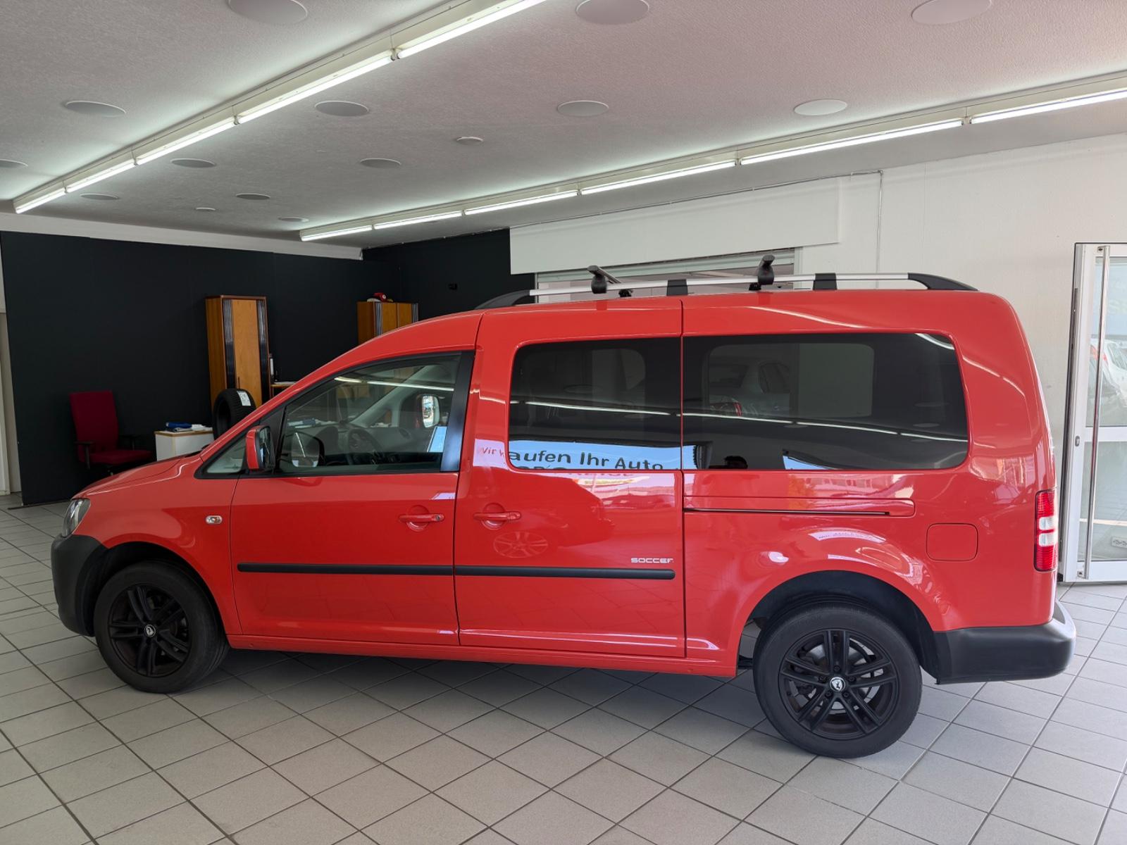 Volkswagen Caddy Maxi Soccer Trendline TÜV&AU neu&Garantie