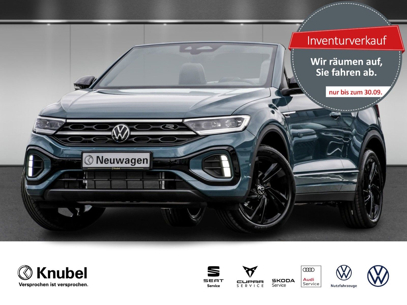 Volkswagen T-Roc Cabriolet R-Line 1.5 TSI DSG AHK ACC Navi 