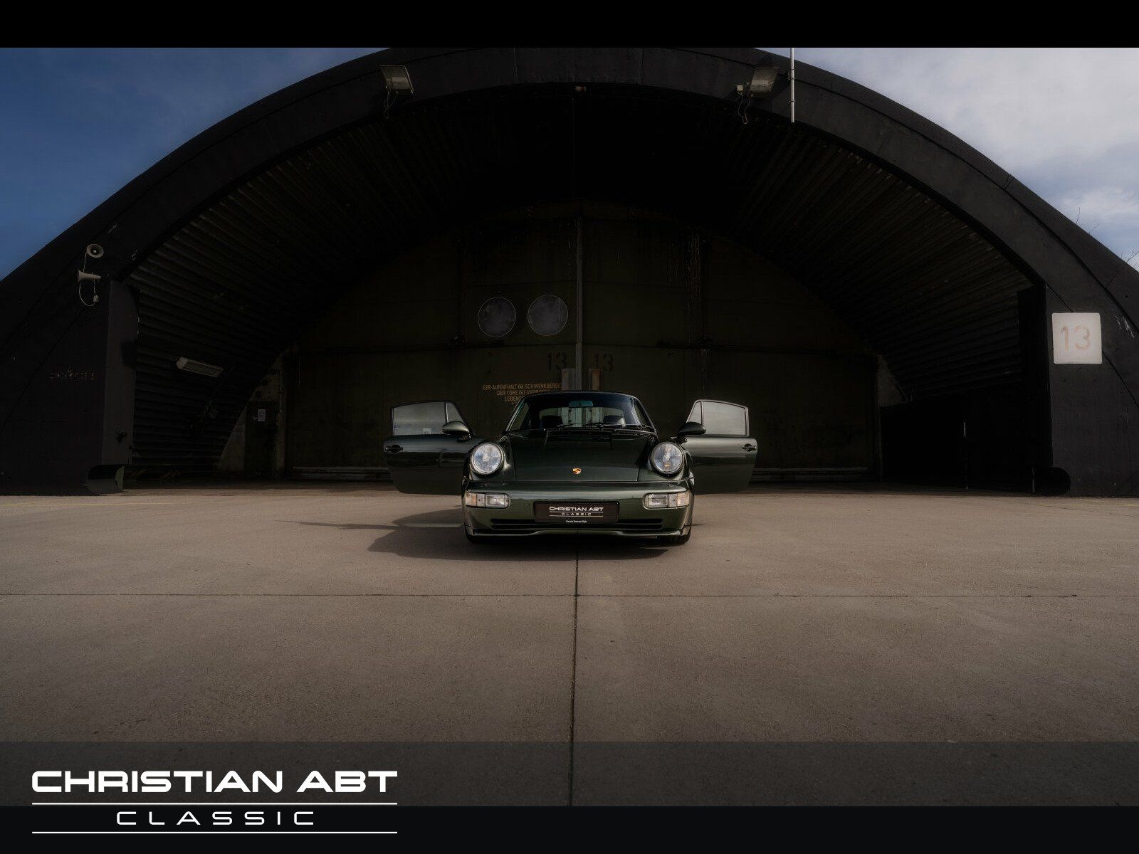 Fahrzeugabbildung Porsche 964 Turbo oak green metallic * perfekter Zustand