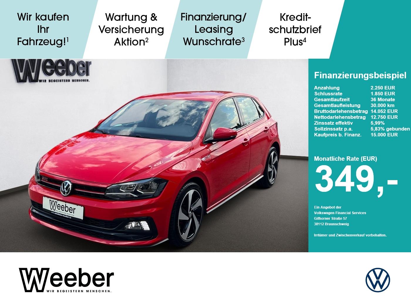 Volkswagen Polo GTI * 17ZOLL LM * PDC * GRA * SHZ * KLIMA *