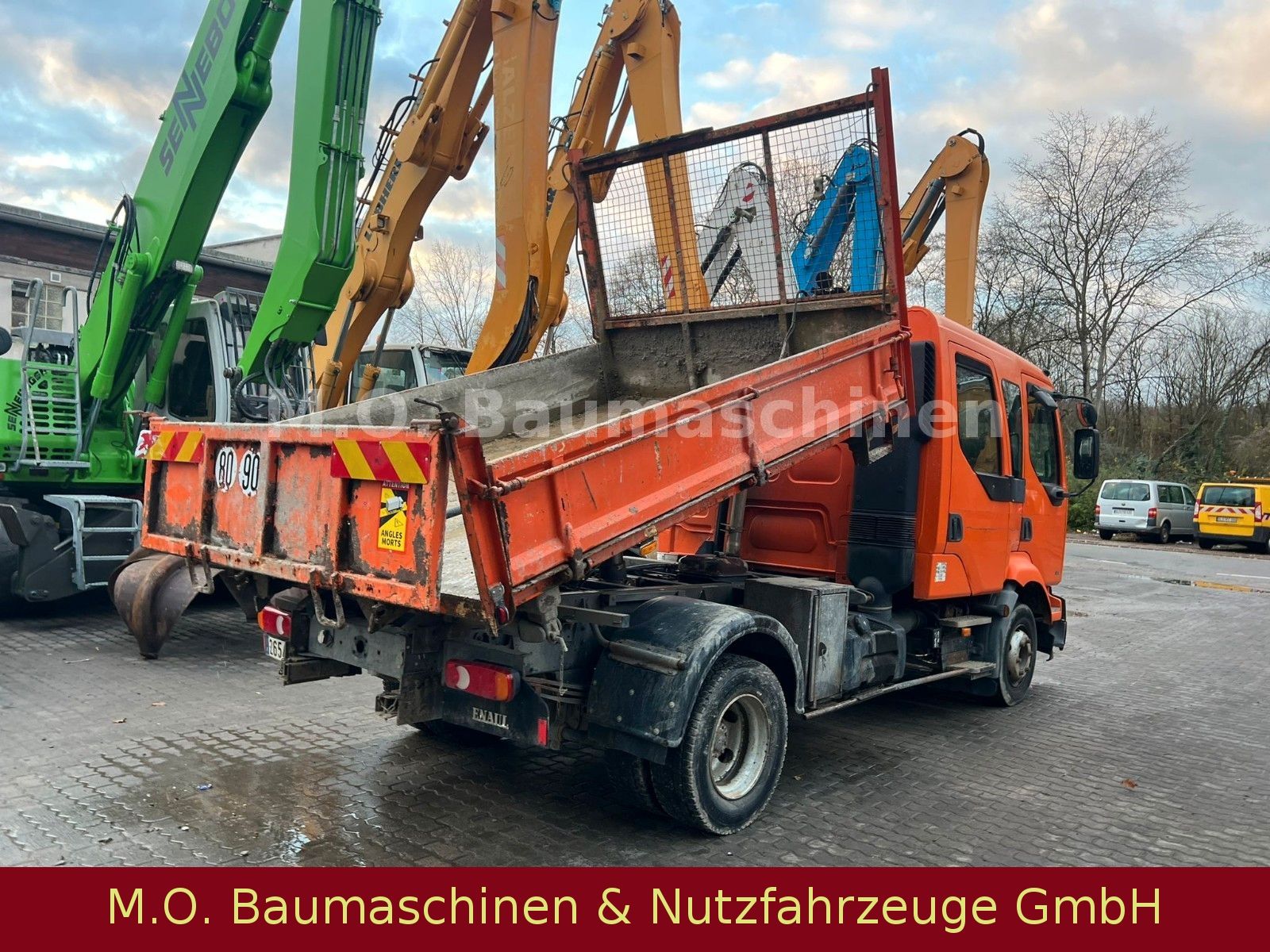 Fahrzeugabbildung Renault Midlum 180-12 / Doka / 3-seiten Kipper /