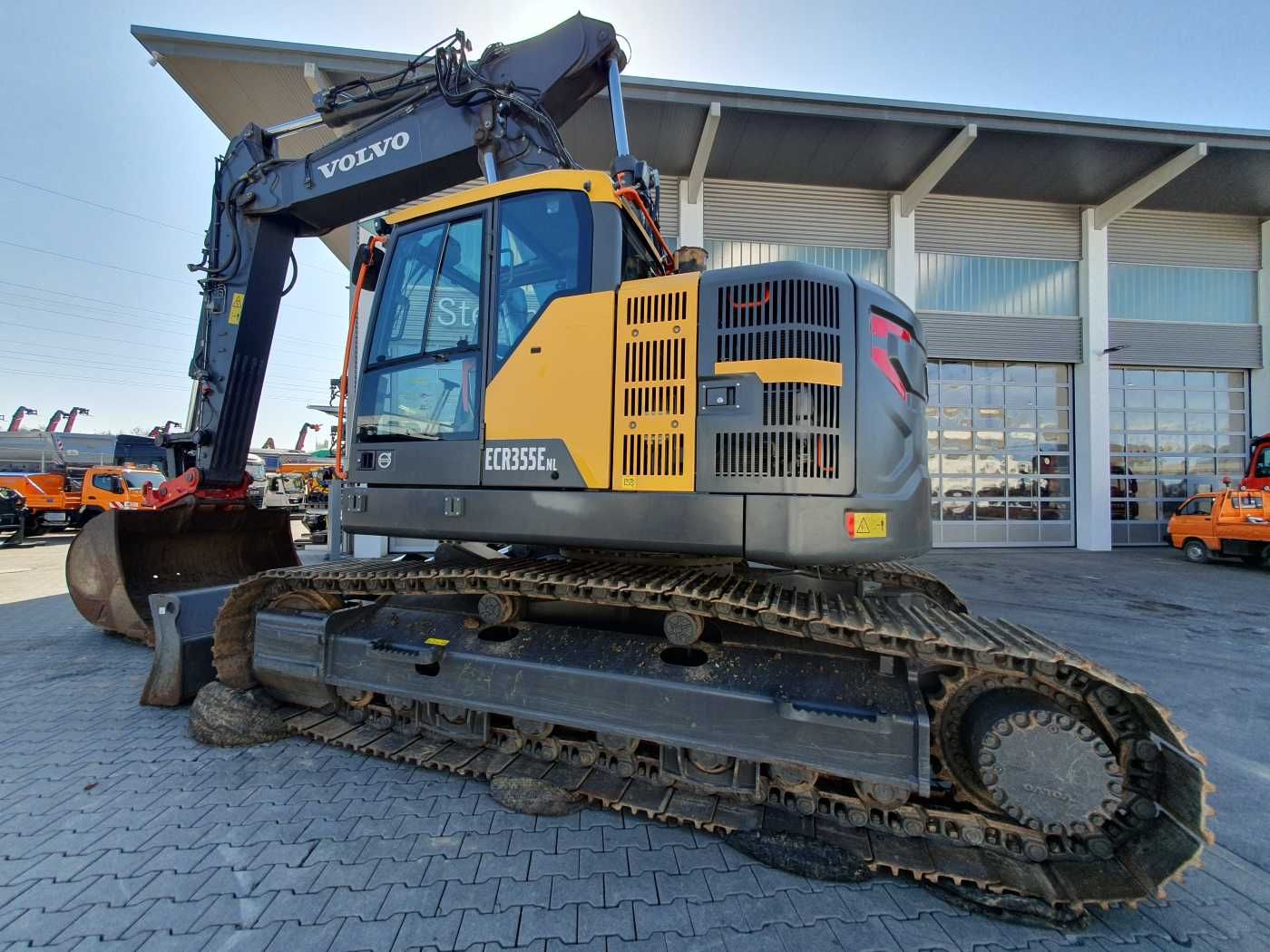Fahrzeugabbildung Volvo ECR 355E NL / nur 534h! / HS25 / Schild / 1x TL