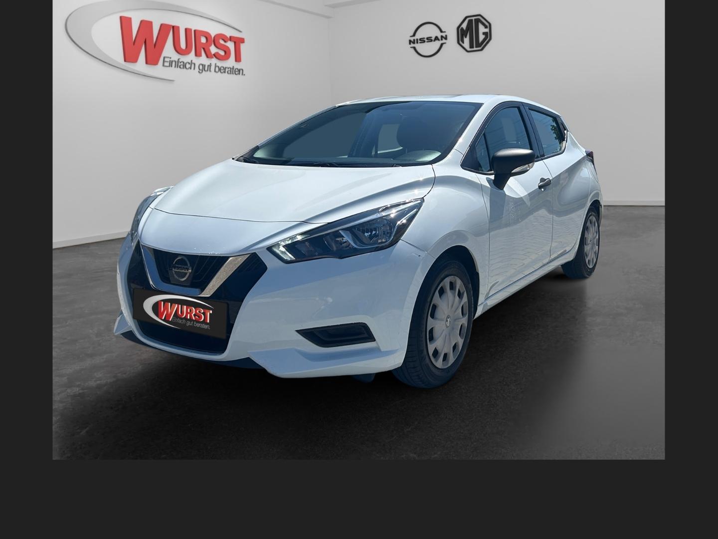 Nissan Micra Visia Plus 1.0 Berganfahrass. GA Speedlimi