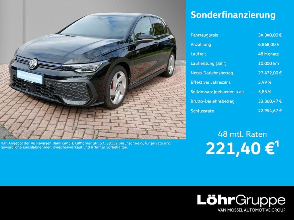 Volkswagen Golf VIII GTE 1.5 TSI eHybrid 200 kW 17" HUD AHK