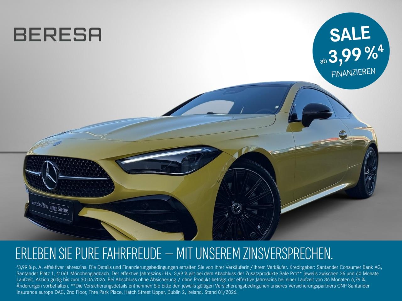 Mercedes-Benz CLE 200 Coupé AMG Night Pano Burmester 20 Zoll