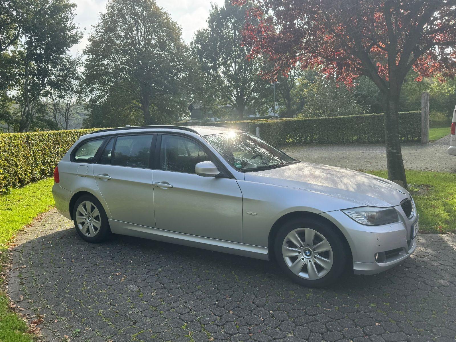 BMW 318 2010 — interior
