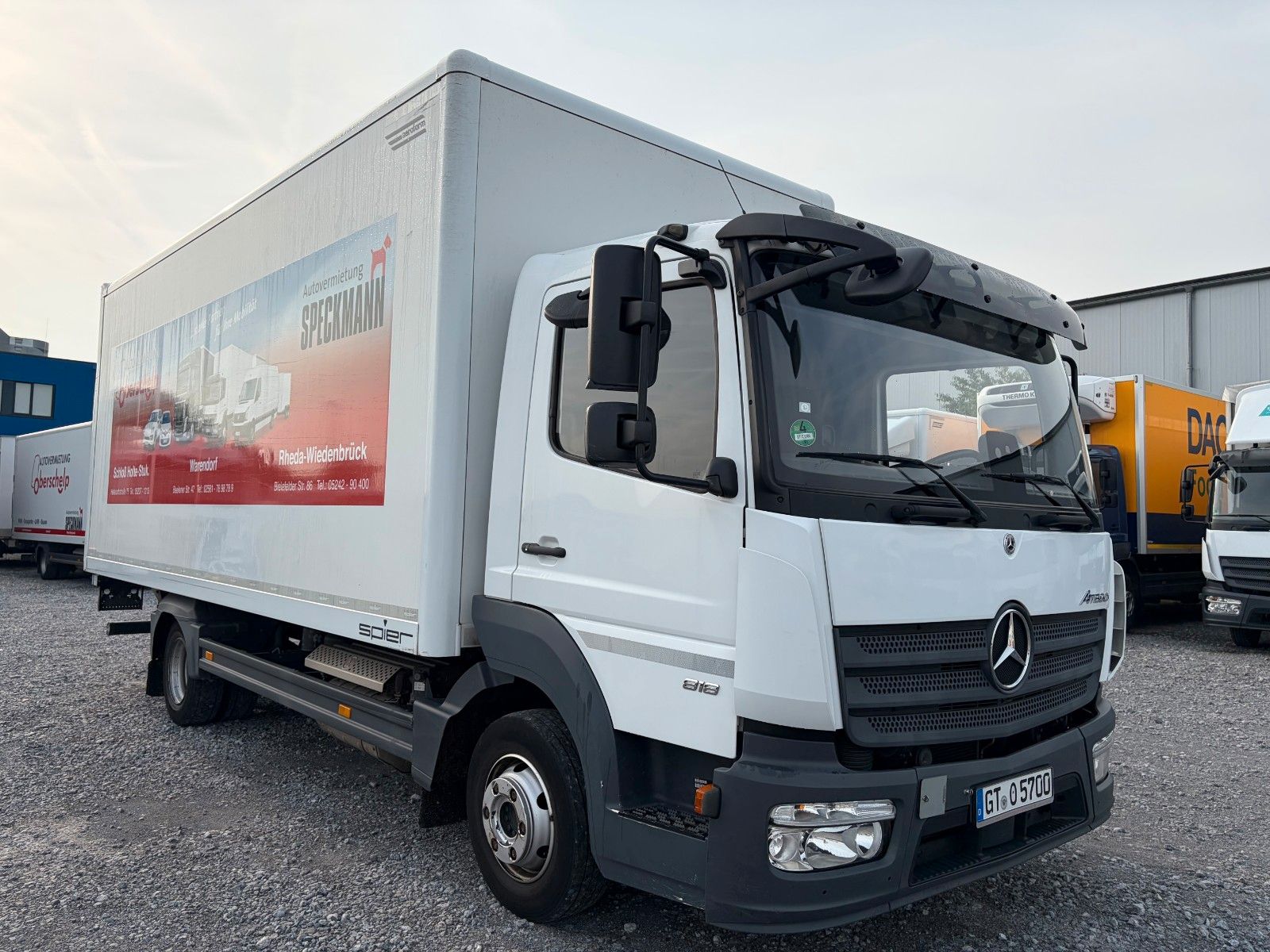 Fahrzeugabbildung Mercedes-Benz Atego 818 L Koffer LBW Klima Automatic