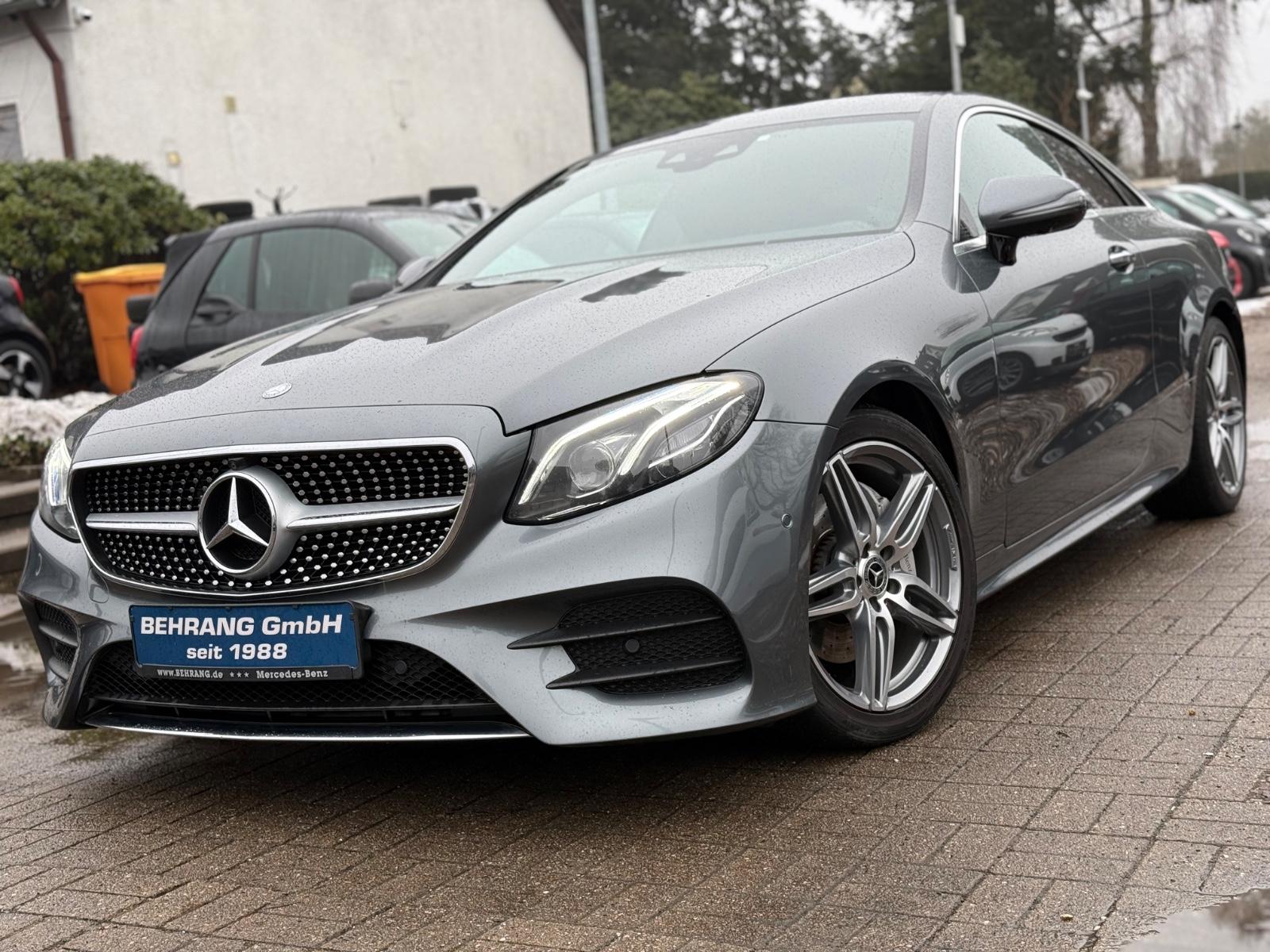Mercedes-Benz E220d Coupe*AMG*360°KAMERA*HEAD-UP*LED*AMBIENTE
