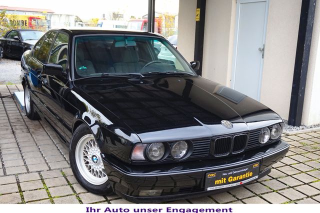 BMW 525i E34 M-Sport*Rarität~Diamant Schwarz~Gel.