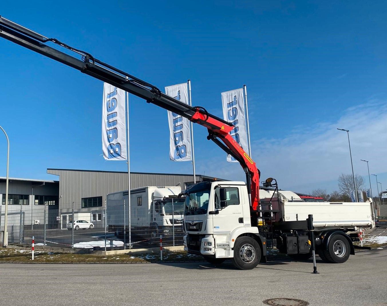 MAN TGM18.320/Meiller/Kipper/PK14.501/Funk/NL8To/Top