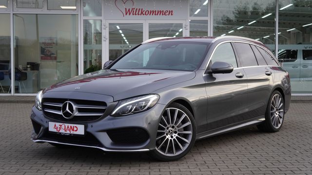 Mercedes-Benz C250d T AMG Line LED Navi 360° Burmester HuD