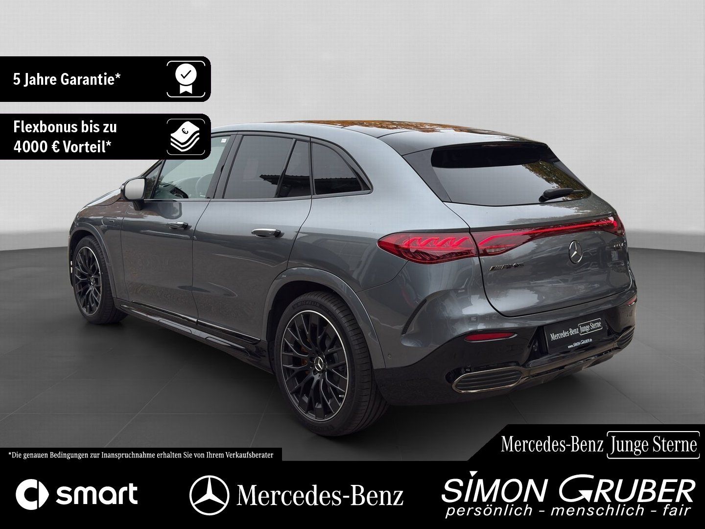 Fahrzeugabbildung Mercedes-Benz EQE 43 4M SUV AMG Night Pano HUD Sitzklima Nappa