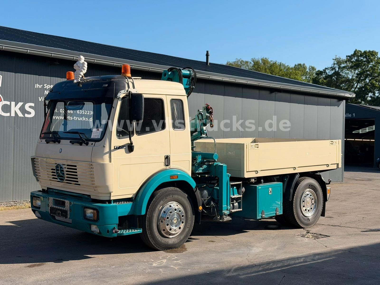 Mercedes-Benz 1729 4x2 Atlas 100.1LK, Pritschenaufbau & AHK