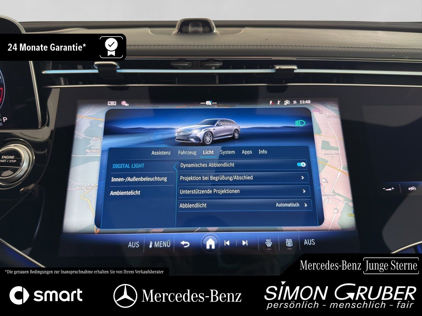 Fahrzeugabbildung Mercedes-Benz E 53 T HYBRID 4M+ AMG Superscreen Perfo magno