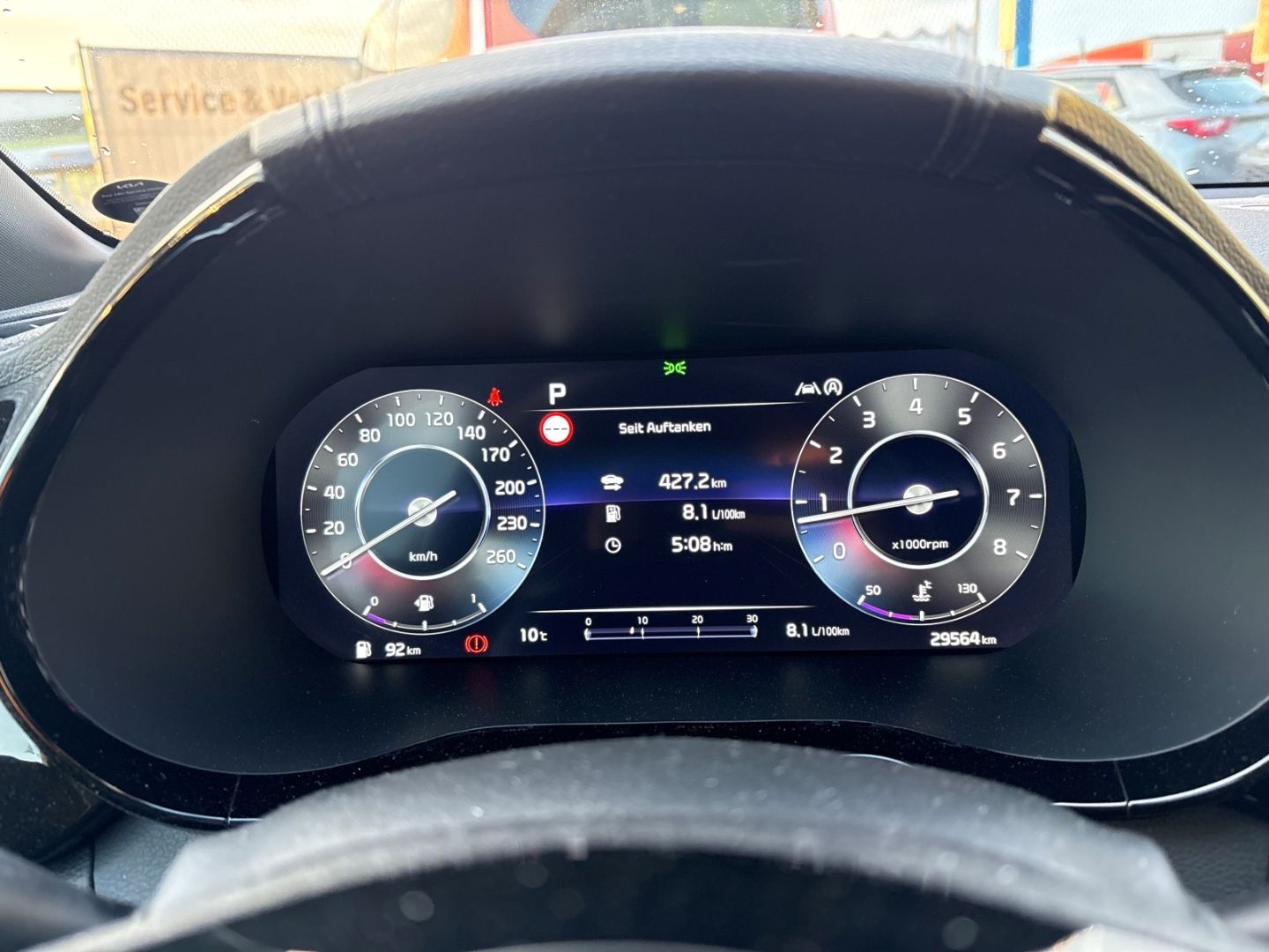 Fahrzeugabbildung Kia ProCeed GT 1.6 VerkehrszeichenERK Kamera LED