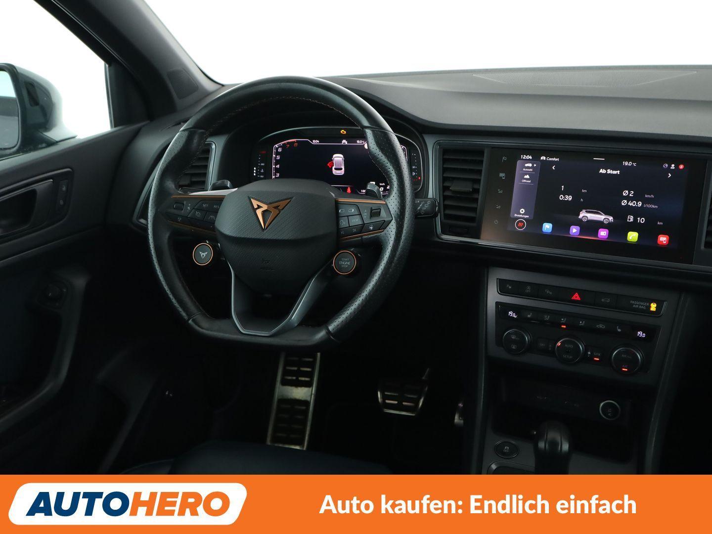 Cupra Ateca 2.0 TSI 4Drive Aut.*NAV*ACC*360CAM*PDC*SHZ, миниатюра 12