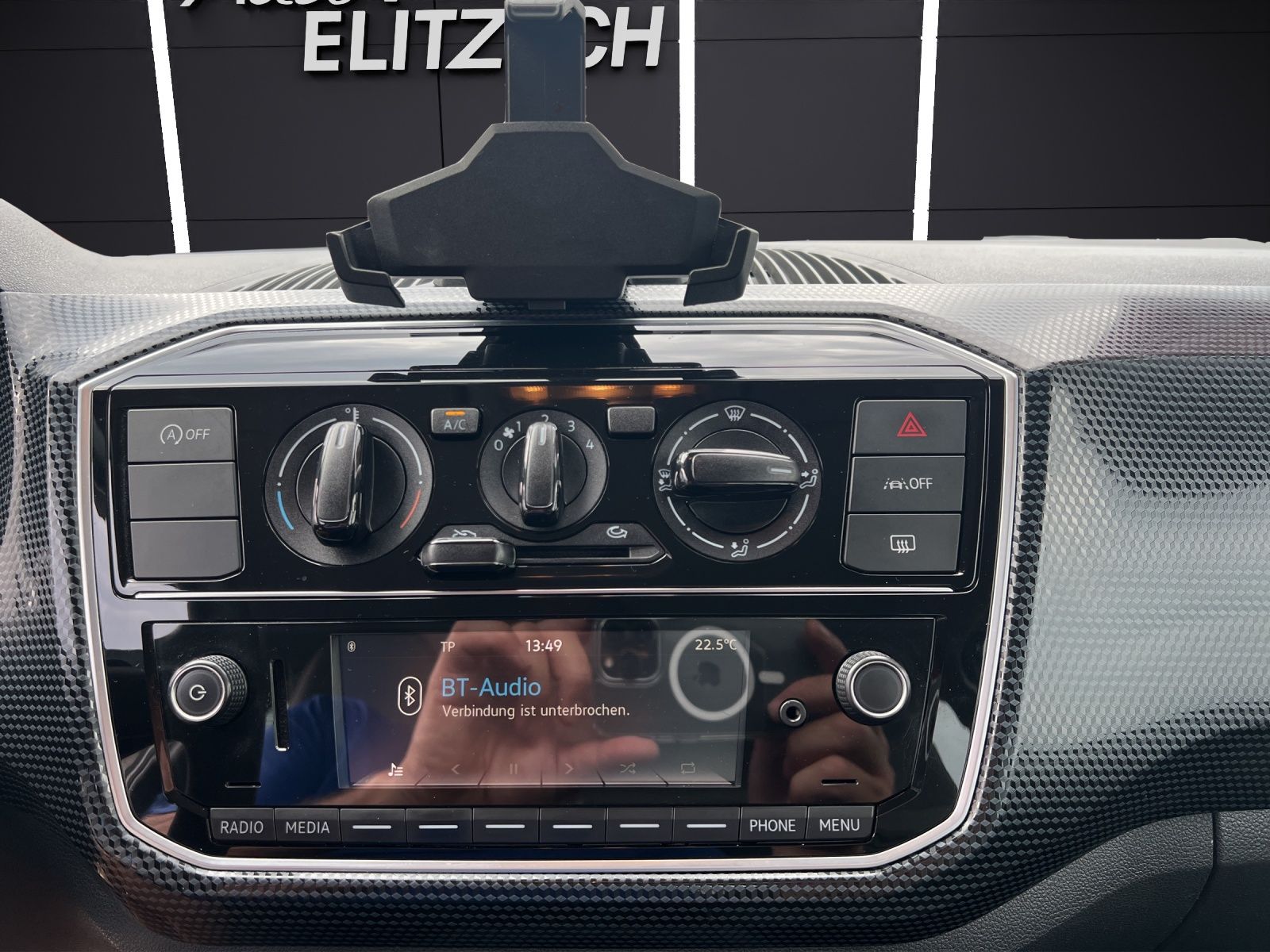 Fahrzeugabbildung Volkswagen up! 1.0 Basis Klima DAB GRA RFK