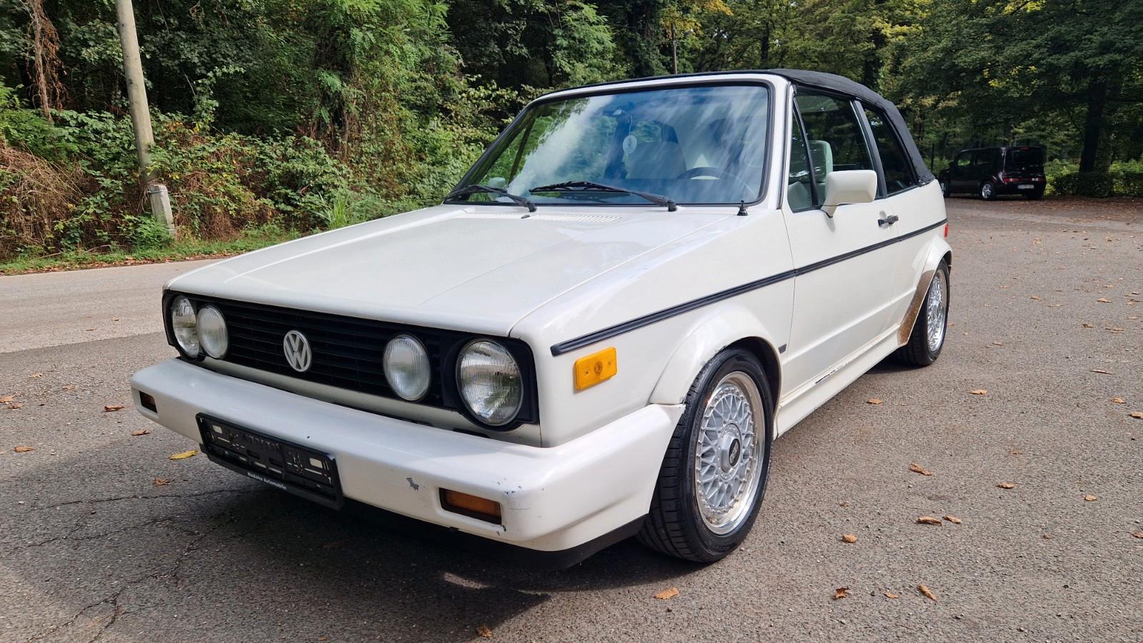 Volkswagen Golf 1 1.8 Cabrio Karmann Klima/BBS/Sitzheiz/Kat