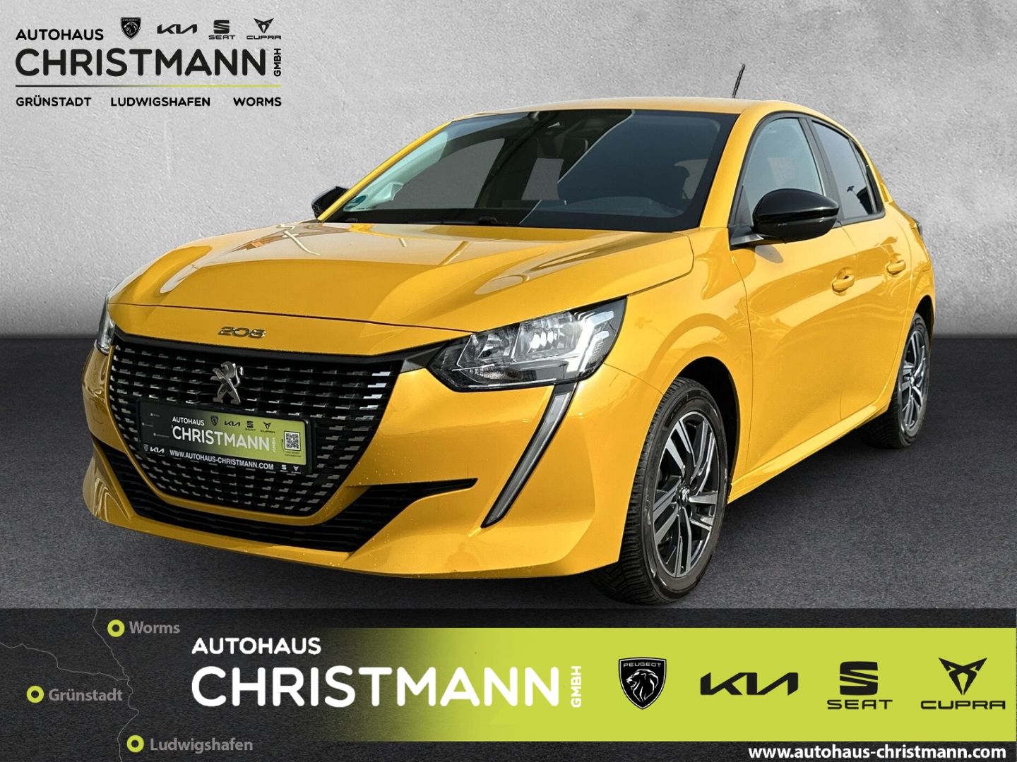 Fahrzeugabbildung Peugeot 208 Active Pack DAB SHZ Spurhalteass. Verkehrsze