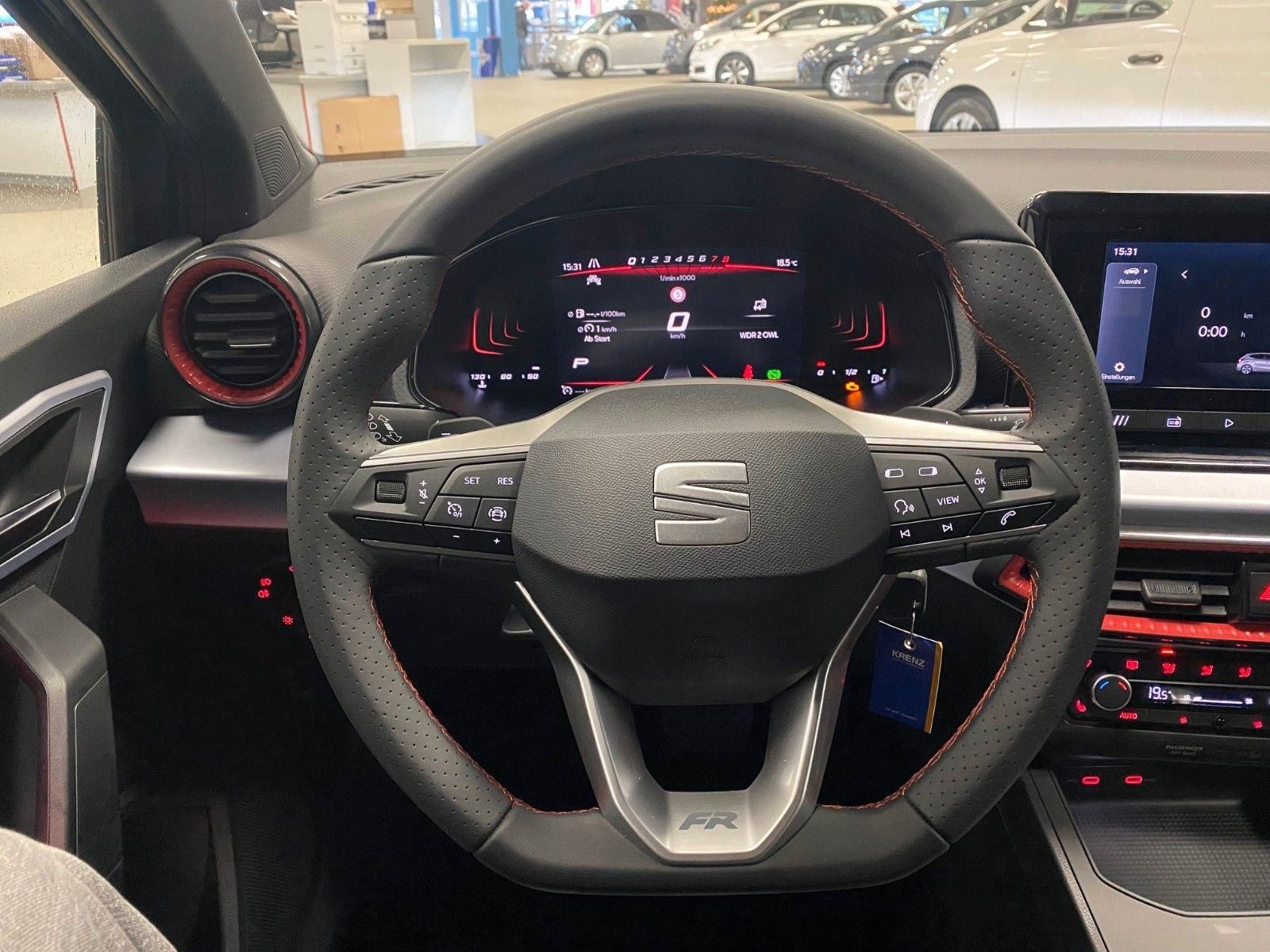 Fahrzeugabbildung SEAT Ibiza 1.0 TSI--FR--DSG+Garantie bis 2031+KAMERA+
